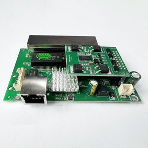 5 cổng <span class=keywords><strong>Gigabit</strong></span> Ethernet chuyển đổi PCB PoE chuyển đổi mô-đun Máy tính để bàn mạng chuyển đổi Board 1000Mbps - Product Image 2