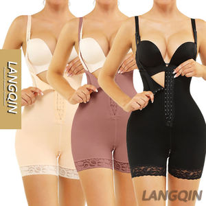 Women's Full Body Shapewear LangQin New Arrival High Compression Firm Control Thin Nylon Abdominal Board Post Surgery Tabla - Product Image 1