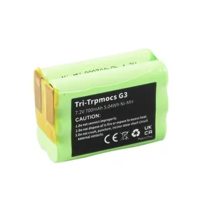 Batterie de remplacement Ni-MH 7.2V 700mAh collier de chien pour TRI-TRONICS classique 70 G3 PRO PRO 100 G3 PRO 200 G3 PRO 500 G3