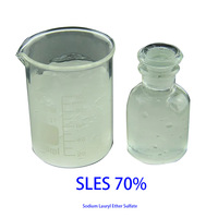 Sodium Lauryl Ether Sulfate (SLES) 70% de haute qualité pour shampoing
