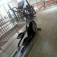 Bicicleta Elíptica Comercial de Acero de Alta Resistencia con Sistema de Frenado Autogenerado |   Duradero, soporta un peso máximo de 400 lb, unisex, para gimnasio y hogar