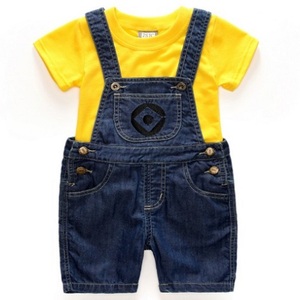 Ropa Infantil al por Mayor E2woo, Conjuntos de Camisetas y Overoles de Mezclilla de Diseñador para Niños - Product Image 1