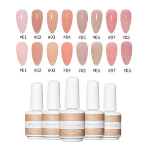 Gel semipermanente para <span class=keywords><strong>uñas</strong></span>, laca no tóxica <span class=keywords><strong>de</strong></span> alta calidad, nude colores <span class=keywords><strong>pastel</strong></span>, <span class=keywords><strong>rosa</strong></span>, gel para manicura, gel uv halal, venta al por mayor - Product Image 6