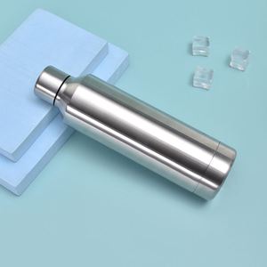 Promotional 500ML Double Wall Stainless Steel Insulated Water <b>Bottle</b> Portable Outdoor Sports Flask with <b>Small</b> Mouth Food Storage - Product Image 5