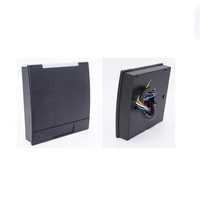 Lector de Control de Acceso de 125kHz 13.56MHz, Lector RFID POE TCP/IP LAN con TCP/UDP/HTTP/MQTT, Material ABS, IP68 Resistente al Agua