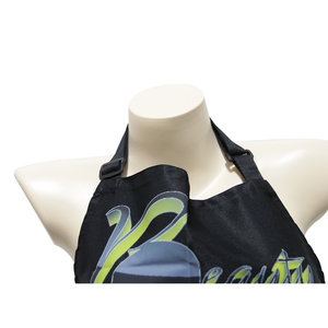 Capa de Peluquería Negra con Logotipo Personalizado al por Mayor, Capas de Barbero Impermeables de Alta Calidad <span class=keywords><strong>para</strong></span> Adultos - Product Image 3