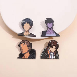 Wholesale Bulk Order Nautical Adventure <strong>Brothers</strong> Badge Stocked Popular Anime Characters Soft Enamel Pins - Product Image 2