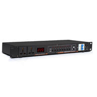 EIF-DR338 Regulador de Fuente de Alimentación Profesional con Filtro de 10 Canales, Controlador de Secuencia de Suministro de Energía para Ingeniería con Pantalla LED