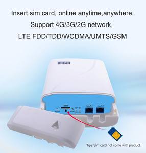 Routeur CPE extérieur 4G LTE étanche WCDMA FDD-LTE TDD-LTE routeur sans fil CPE WIFI avec emplacement pour carte SIM alimentation POE - Product Image 2