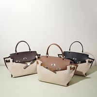 Housse en cuir véritable et lin, durable, style rétro européen et américain, mode décontractée, luxe léger, haute qualité, marque de créateur