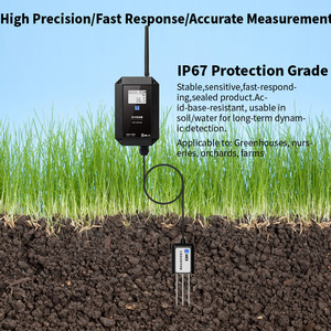 LoRa 4G nb-iot 0.0-14.0ph doğruluk LCD 1 yıllık pil IP68 3in1 prob PH toprak metre sensörü tarım için - Product Image 2