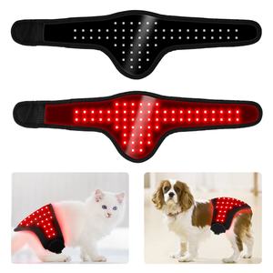 Dispositivo de Terapia Infrarroja con Luz Roja para Mascotas, Chaleco para Articulaciones Rígidas y Alivio de Dolor de Espalda, Prenda Veterinaria para el Hogar - Product Image 1