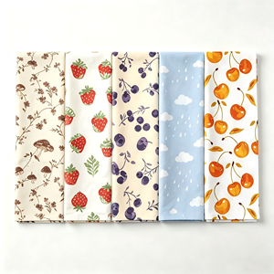 Essuie-tout en coton imprimé numérique lavable pour cuisine domestique, vente en gros - Product Image 2