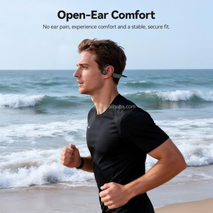 Auriculares de Conducción Ósea con Sonido Estéreo, Auriculares Inalámbricos de Oreja Abierta para Deporte, Experiencia de Escucha Cómoda Sin Auriculares Intrauditivos - Product Image 2