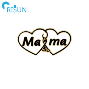 Pins de Esmalte Metálicos Personalizados de Fábrica con Logotipo, para el Día de la Madre y del Padre, Pins de Solapa de Esmalte Suave y Duro, Broches con Insignia de Madre, Regalos - Product Image 3