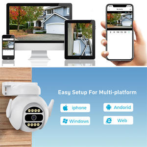 Caméras IP sans fil <span class=keywords><strong>Hiseeu</strong></span> avec zoom optique 10x, H.265+, audio bidirectionnel, vision nocturne, surveillance vidéo extérieure, dôme PTZ, WiFi - Product Image 4