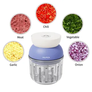 Portable Meat Onions Vegetables Complementary Food Processor Mini Cordless Usb Electric Onion Garlic Chopper