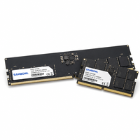 Modul Memori UDIMM Desktop DDR5 288Pin DIMM 16GB 5600MHz 6000MHz untuk Komputer Kantor