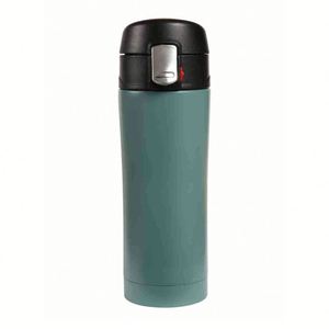 Vaso Térmico Corporativo de 450 ml, Acero Inoxidable 304, Diseño Japonés Ecológico con Tapa Flip Pop, Aislado, para Viajes en Auto - Product Image 1