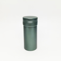 OEM 80g rechargeable recyclable en aluminium déodorant bâton conteneur crème solaire bâton tube en aluminium manuel pousser antisudorifique bouteille