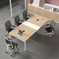 Meubles de bureau de direction au design moderne bureau de direction en forme de L chaise de bureau table de travail du personnel