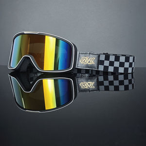 Gafas de Motocicleta Vintage para Hombre, Material Spandex/Algodón, Marco de PC, Protección Contra el Viento para Conducción al Aire Libre, Inspiradas en Harley FBFU - Product Image 4