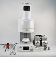 Modelo popular compatible con todos los bloques de porcelana de fundición Horno de prensa de porcelana dental