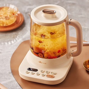 Bear Electric <b>Kettle</b> YSH-D10Y2 1.5L Glass Liner <b>Temperature</b> <b>Control</b> Tea Maker Health Pot - Product Image 1