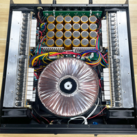 H Sınıfı Profesyonel 4 Kanallı 1000W Ses Güç Amplifikatörü, Aşırı Isınma Korumalı, KTV Dış Mekan Performansları için Uygundur.