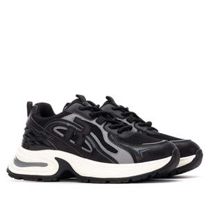 Zapatillas Deportivas Refresh Donna, Color Negro, Malla, Estilo Deportivo, Casual - Product Image 4