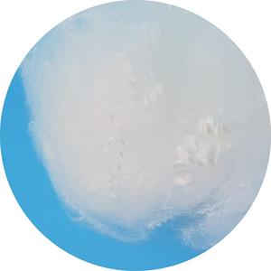 1.2D GRS <strong>Recycled</strong> Down Like <strong>Polyester</strong> Staple <strong>Fiber</strong> for Filling - Product Image 4