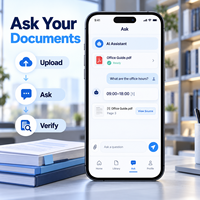 Pengembangan Aplikasi Basis Pengetahuan AI Kustom untuk IOS Android Dengan Unggah Dokumen Pencarian Semantik LionCreate