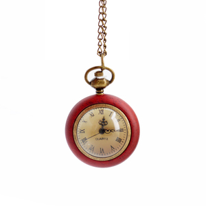 Orologio da Tasca Vintage Europeo in Legno di Mogano, Cassa Circolare Antica, Orologio da Tasca per Uomo e <span class=keywords><strong>Donna</strong></span>, Vendita all'Ingrosso, Orologio Collana alla <span class=keywords><strong>Moda</strong></span> - Product Image 1