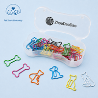 Clips en métal personnalisés sur le thème des animaux de compagnie pour la promotion d'aliments pour animaux et la publicité de marques