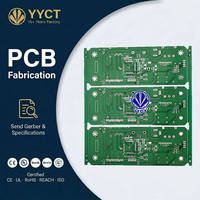 Service de fabrication de circuits imprimés (PCB) à double couche de précision, fabricant de PCB de contrôle FR4, certifié CE UL RoHS