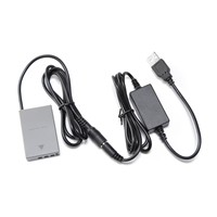 Batería simulada Olympus + Cable de refuerzo USB para cámara Olympus de la serie STYLUS de los años 30 A 12