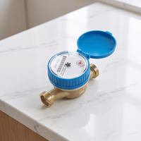 Daily Use Domestic Cold Single Jet Digital IP68 Brass DN15 Dry Dial OEM RUIYANG Water Meter