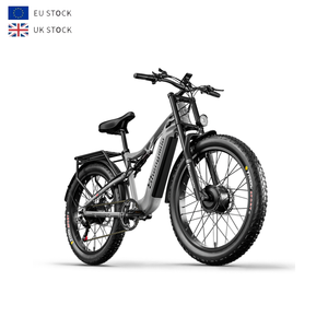 Bicicleta Eléctrica Shengmilo S600 en Stock en la UE, Bicicleta de Montaña Eléctrica, 48V 17.5AH, Neumático Grueso de 26 Pulgadas, 2000W - Product Image 1