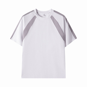 Venta al por mayor de alta calidad de algodón pesado 250gsm camiseta Unisex de gran tamaño en blanco liso Camiseta de cuello redondo de impresión camiseta para hombres - Product Image 3
