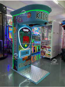 Machine de boxe électronique à frapper pour jeu de sport à monnayeur taille enfant Machine de punch pour jeu d'arcade à vendre - Product Image 4