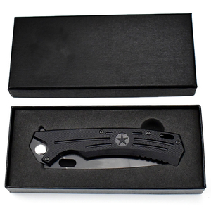 Cuchillo Plegable Industrial de Acero WINLEE Admiral CPM-D2, el Más Vendido en Rusia, Alta Dureza, Mango G10, para Campismo, Táctico, OEM - Product Image 5