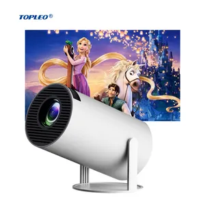 Topleo Smart led PICO full hd video screen short throw mini One screen version LCD home smart projector