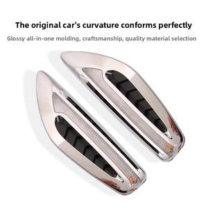 Luz LED universal de <span class=keywords><strong>flujo</strong></span> lateral para guardabarros de coche, de alta intensidad, para señal de giro, 5W 12V, superventas transfronterizo - Product Image 3