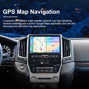 Navihua Interior 10.4 Inch Touch Screen Car for Toyota Land Cruier LC200 DVD <b>Player</b> Upgrade Car Radio GPS Navigation Multimedia - Product Image 6