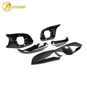6 Cubiertas de Espejos Retrovisores Laterales de Fibra de Carbono para BMW Serie 1 2 3 4 X F20 F21 F22 F23 F30 F31 F32 F33 F36 E84 F87 <span class=keywords><strong>M2</strong></span>, Repuesto - Product Image 2