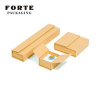 Boîte à bijoux magnétique à double ouverture FORTE, nouveau design, haute qualité, logo personnalisé pour cadeau de mariage