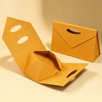Boîte cadeau vide pliable en carton rigide noir mat de luxe, écologique, avec logo personnalisé haut de gamme, gaufrage et paillettes