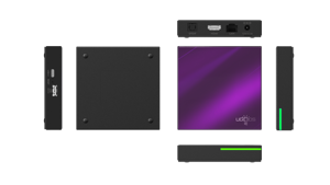 Ugoos เดิม SK4 amlogic S905X5M-J สมาร์ท Android 14กล่องทีวี4GB + 64GB 4K สำหรับเครื่องเสียง AI-SR AV1 HDR 10 + Set Top <span class=keywords><strong>Box</strong></span> - Product Image 3