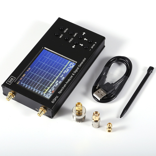 SA6 Handheld 6GHz Spectrum Analyzer & Signal Generator Wireless Network & RF Signal Testing