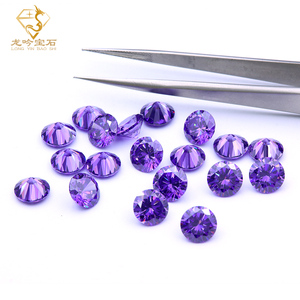 Vòng Cubic Zirconia đồ trang sức làm đá chất lượng cao 3A lớp Loose CZ Stones nhiều kích cỡ Màu sắc Zircon đá quý - Product Image 3